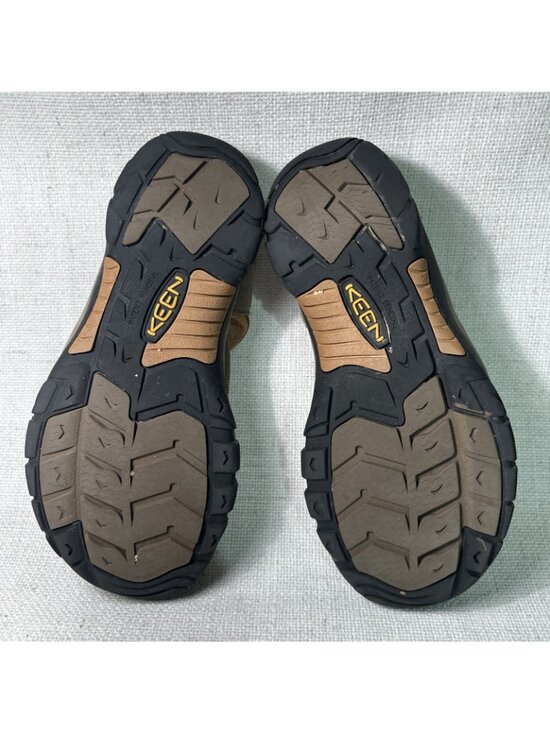 Keen Newport H2 Mens 11 Brown Leather Hiking Trail Water Beach Sandals Shoes